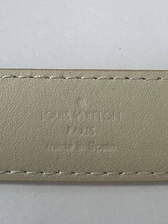 Louis Vuitton LV Initiales 25mm Reversible Damier Azur Belt 80/32 main image 14
